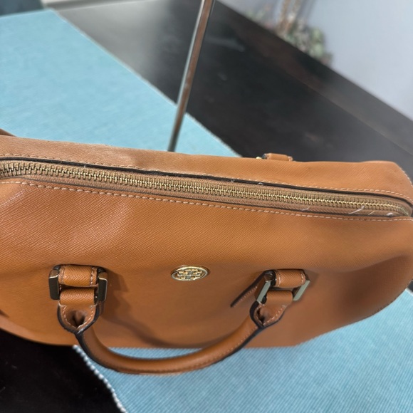 Tory Burch Tan Leather Satchel - Picture 4 of 11
